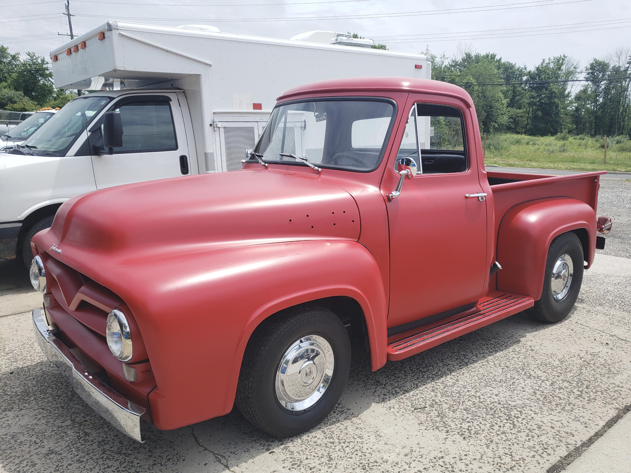 Antique truck repaired at Koches